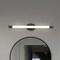 Nuvo Edgeworth, 28 Inch LED Vanity, Matte Black, Acrylic Lens 62/2222 - alternate 3